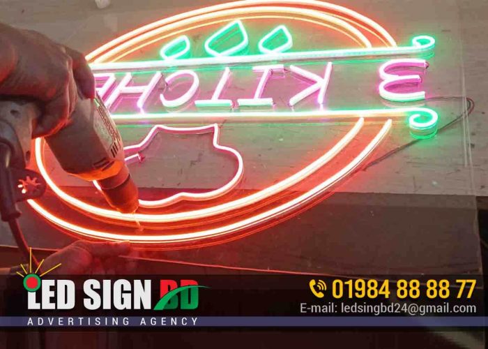 Neon Sign Board price in Bangladesh 2024