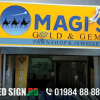 Aluminium Profile Lighting Sign Board