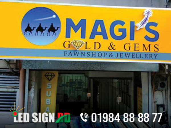 Aluminium Profile Lighting Sign Board