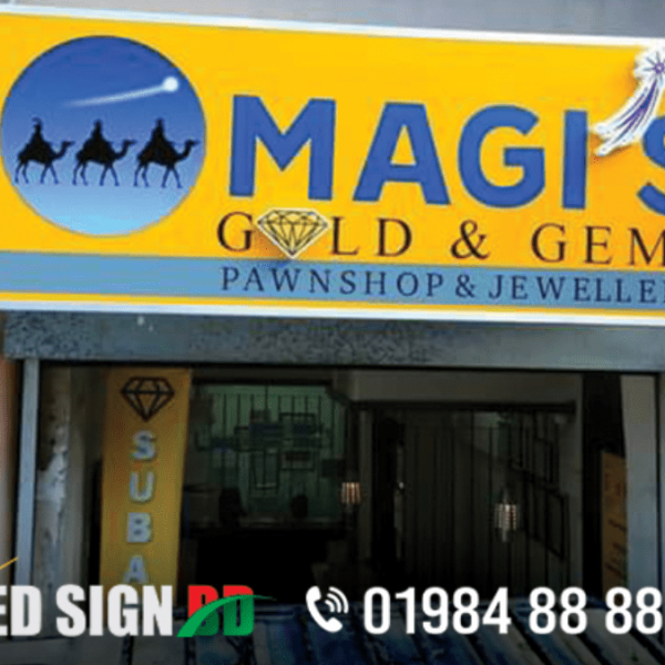 Aluminium Profile Lighting Sign Board