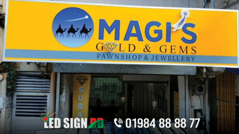 Aluminium Profile Lighting Sign Board