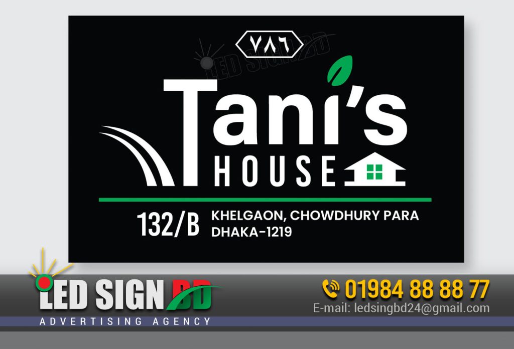 Custom Acrylic Logo Signage