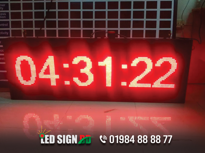 Digital Clock LED Display