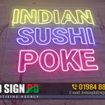 INDIAN NEON SIGN MAKER SHOP IN DHAKA, Neon Sign Board & Neon Open Light
