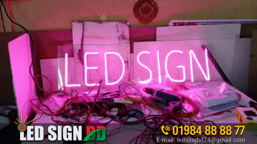 LED NEON SIGN BOARD