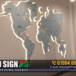 World Map Sticker Printing in Bangladesh
