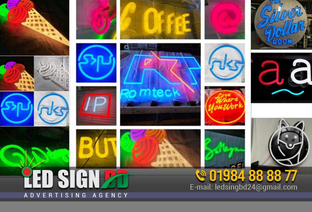 Neon Sign Shop in Dhaka