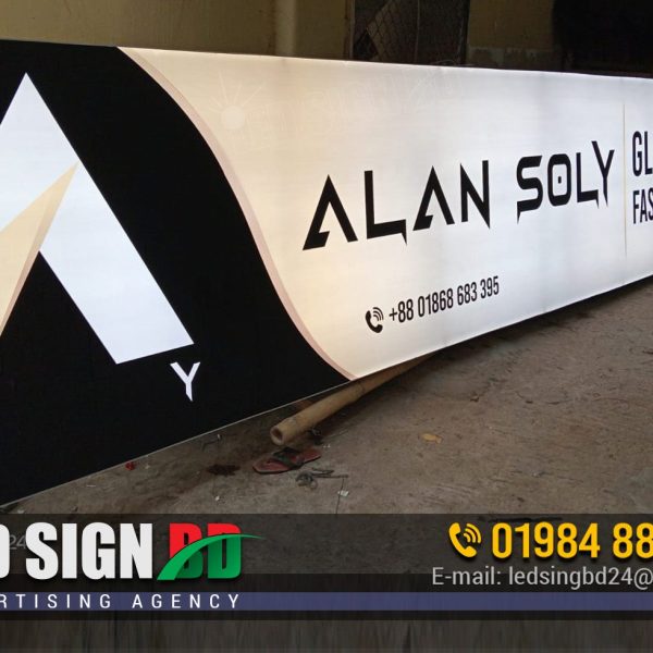 Aluminum Profile Box Lighting Sign Board