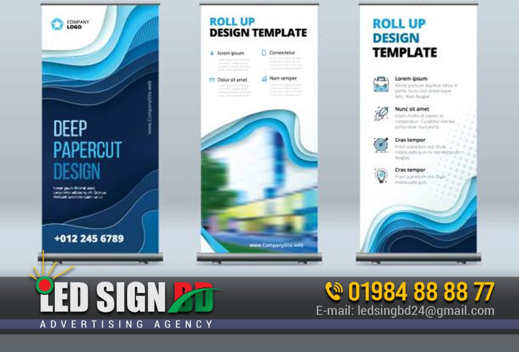 Rollup Banner Stand Design in Dhaka