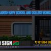 Stainless steel letter sign board making