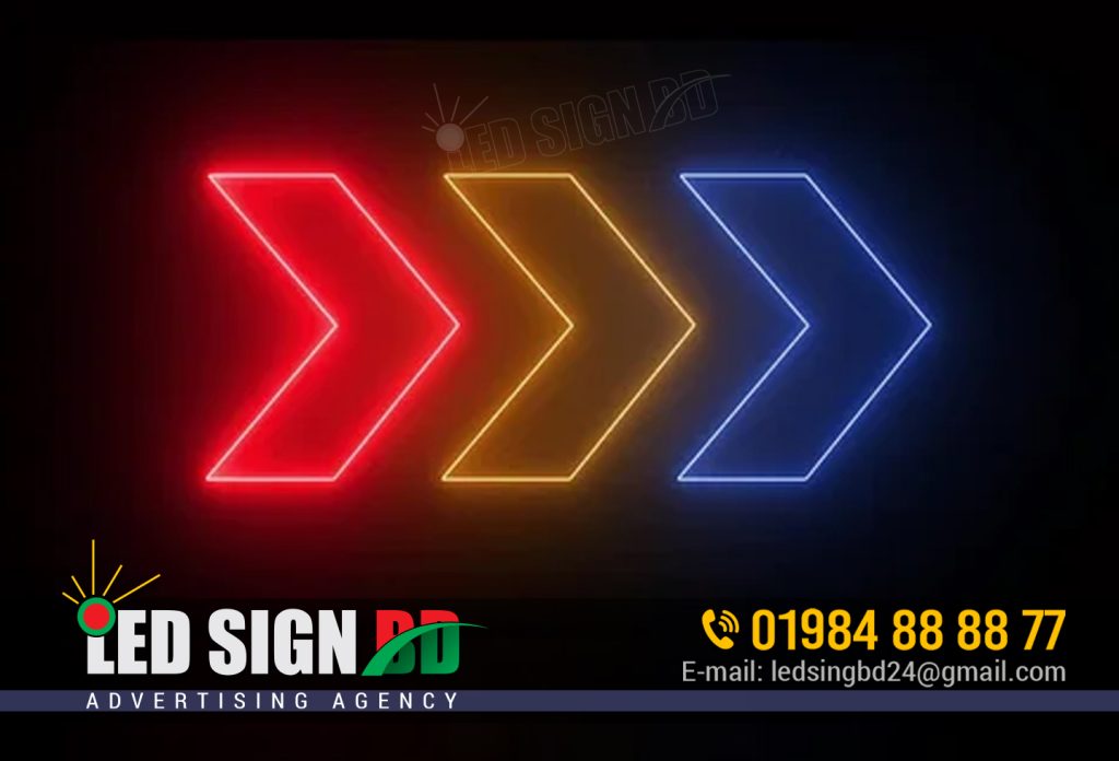 Traffic Neon Sinage