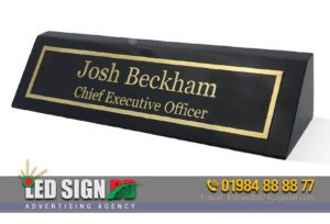 Desk Name Plates