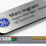 Magnetic Name Badge