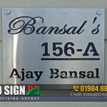 Metal Name Plate, Name Plate Signs Price in Bangladesh 2025