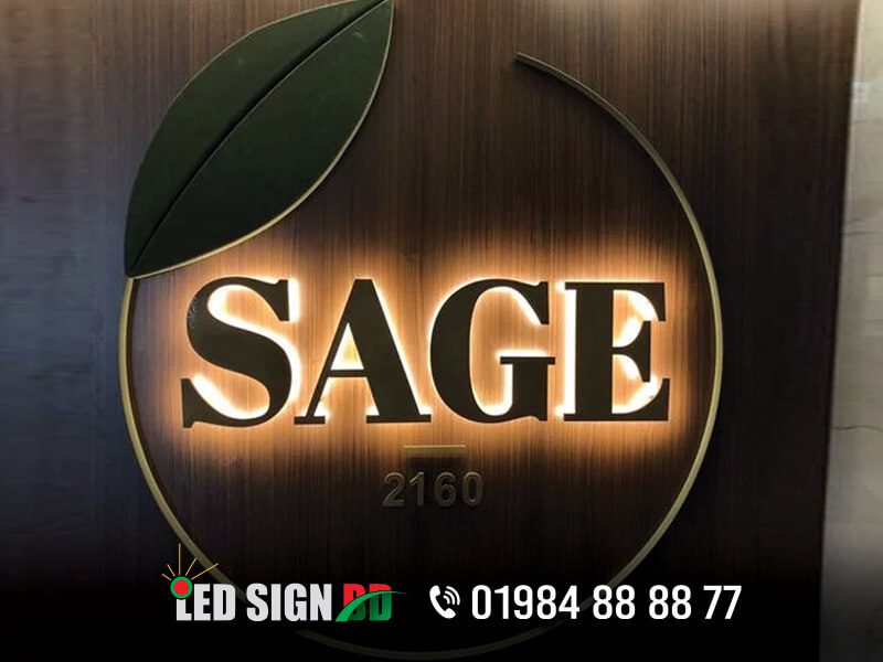 Acrylic 3D Backlight Neon Letter Sign Board