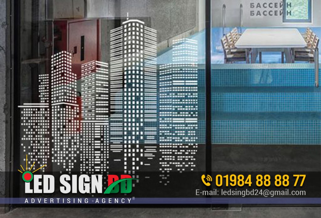 Frosted Glass Sticker Price in Bangladesh