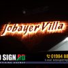 Villa Apartment LED Name Plate