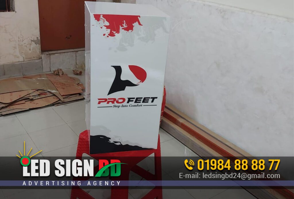 Square PVC Sign Board