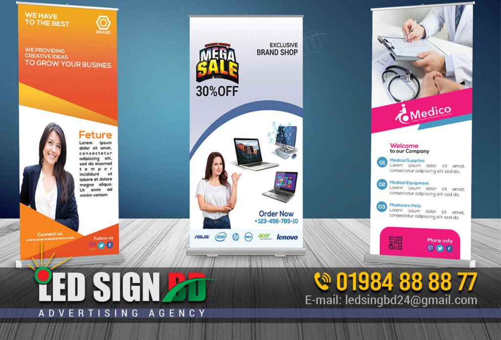 rollup banner