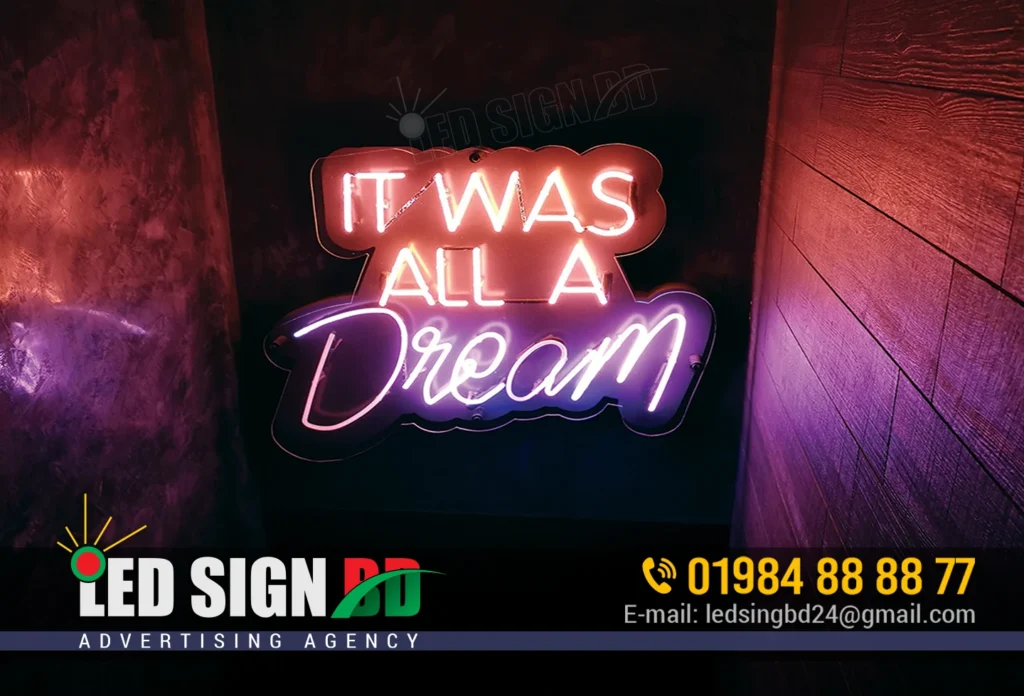 Glow LED Sign Board Supplier Dhaka