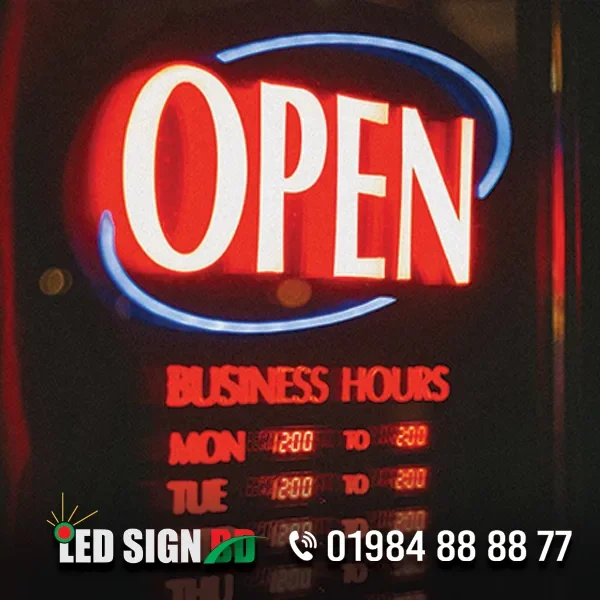 Frontlit Acrylic Laser Cut Channel Letters Sign Board