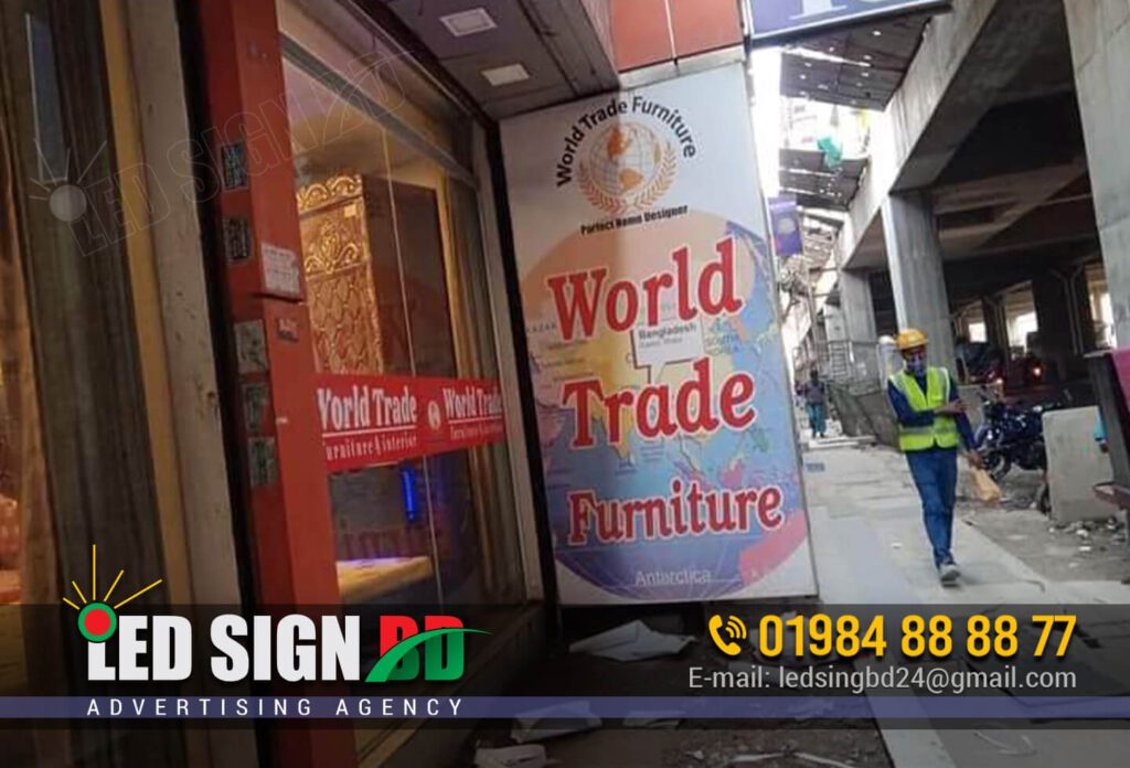 Furniture Store Sign Board, Furniture Dokaner Sign Board