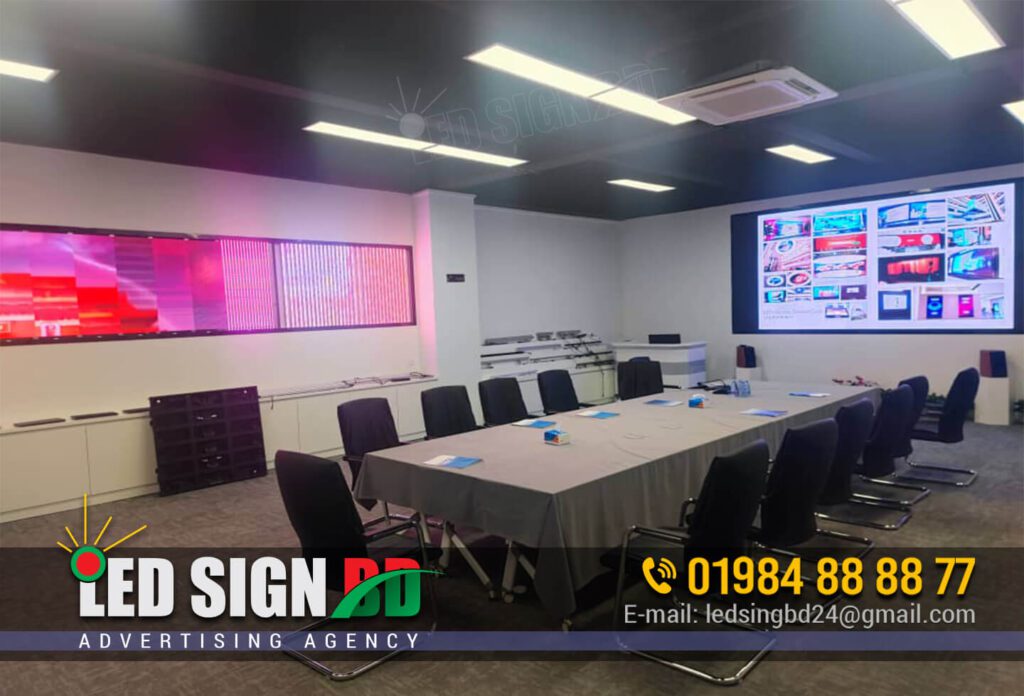 conference room led display