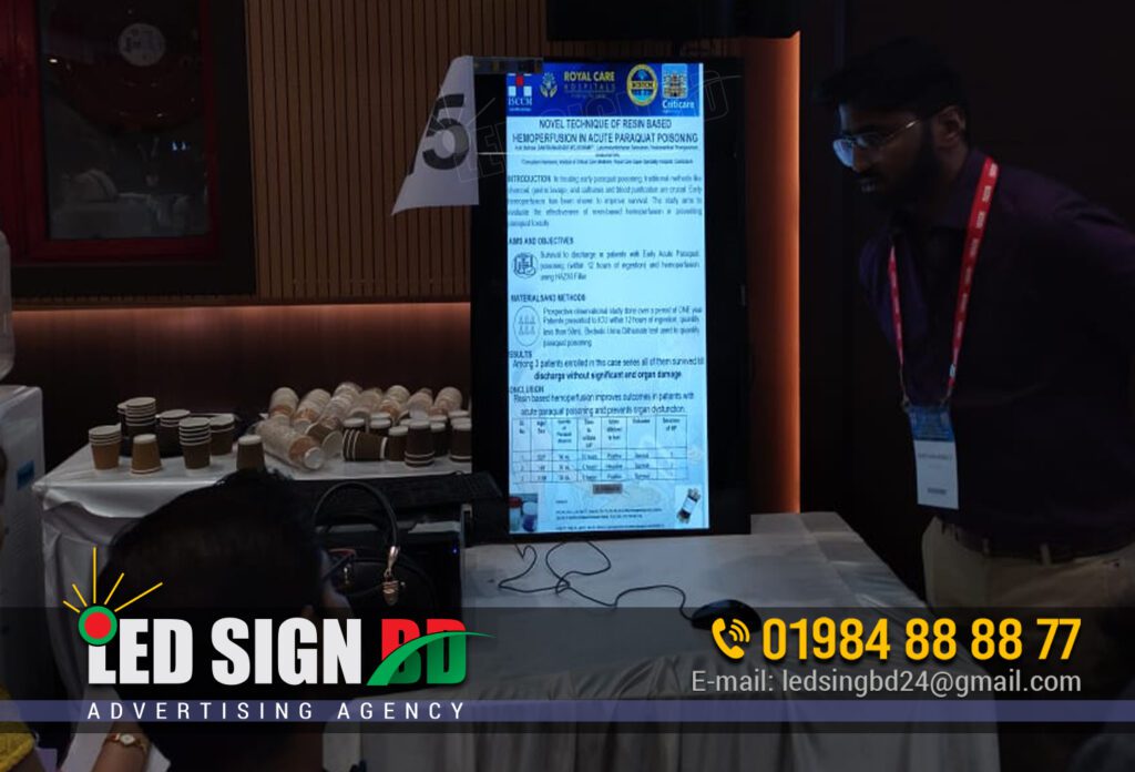 led moving display board