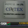 Premium Stainless Steel Name Plate for Office