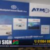 ATM Booth Branding Wall and Glass Stickers