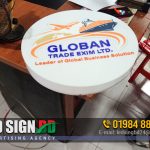 Round LED Signboards