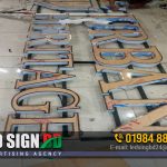 SS Metal Letters Name Plate