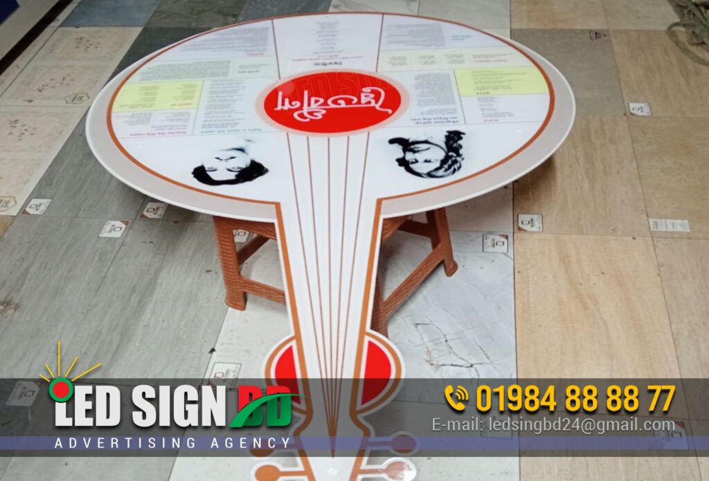 Acrylic and PVC Off-cut Signboards