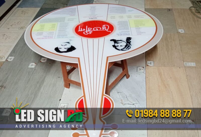 Acrylic and PVC Off-cut Signboards