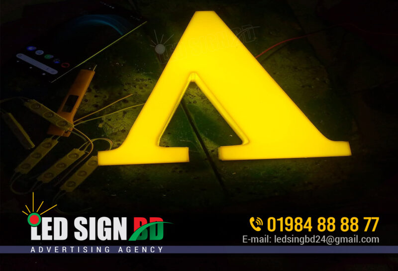 Alphabet Acrylic LED Letters