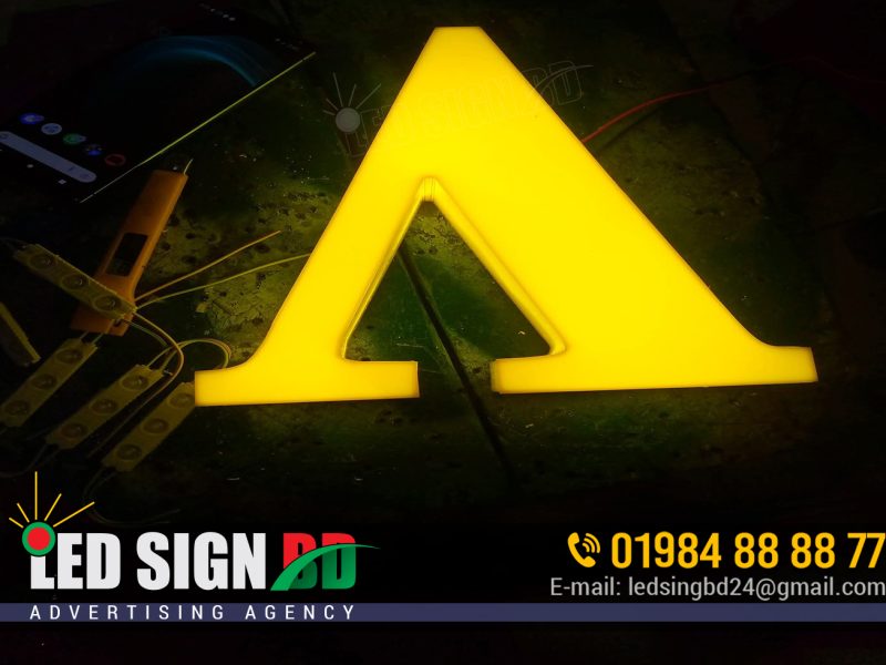 Alphabet Acrylic LED Letters