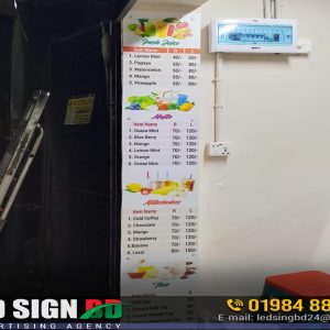 Food Menu Stickers for Restaurant and Cafe