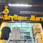 Yellow Color Acrylic LED Logo for Clothing Shop