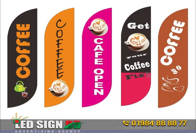 Beachflag and Eye Standee