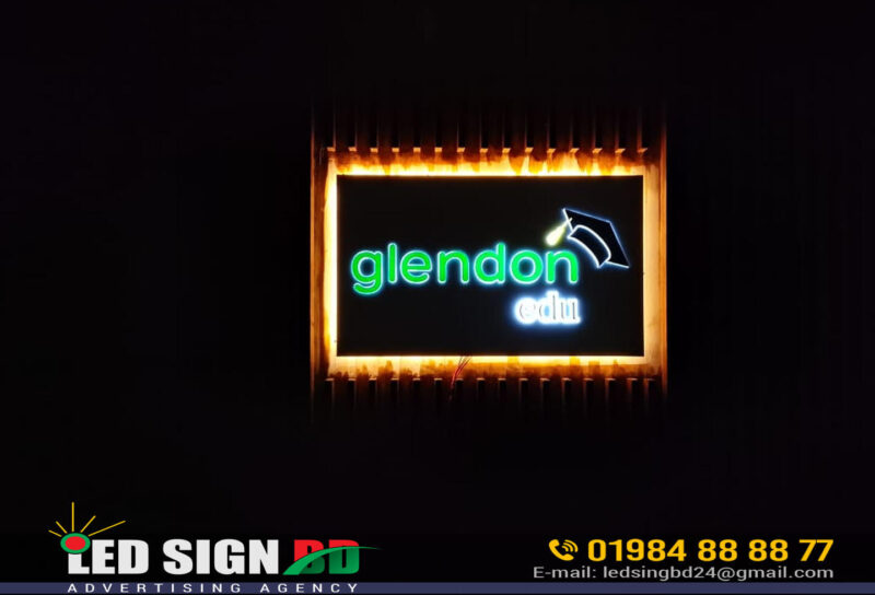 LED Name Plate for office