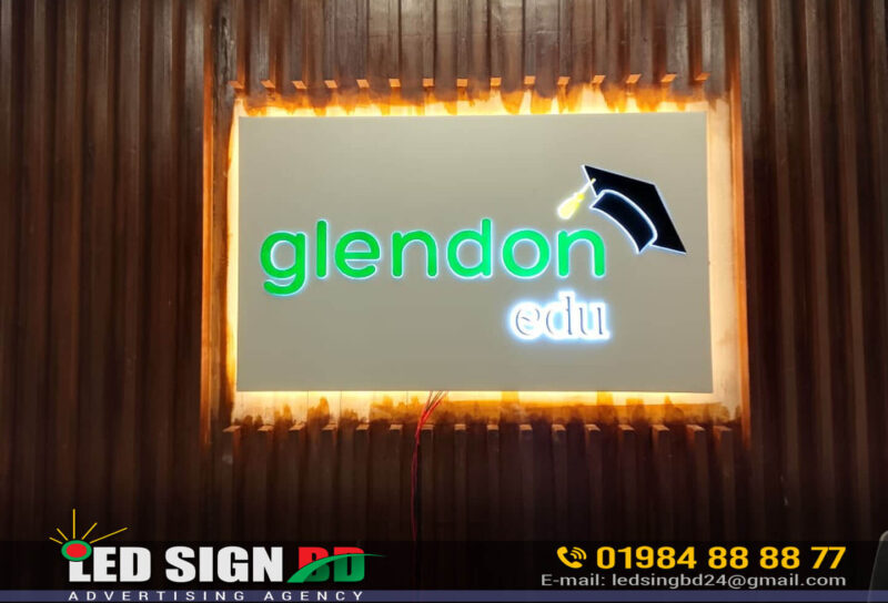 LED Name Plate for office