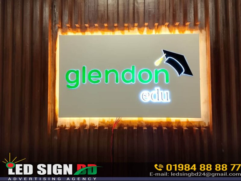 LED Name Plate for office