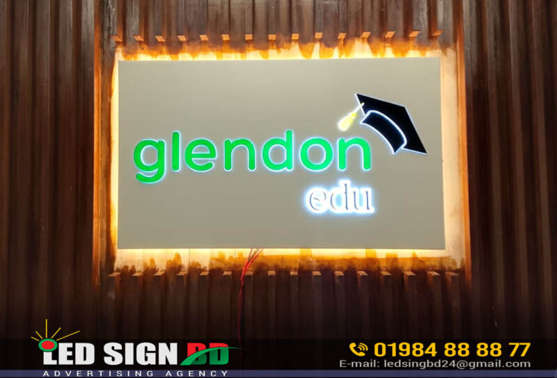 LED Name Plate for office