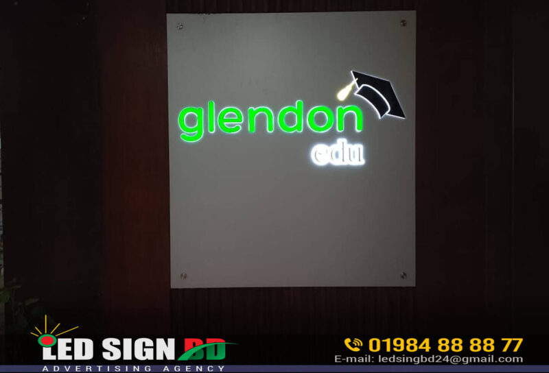 LED Name Plate for office