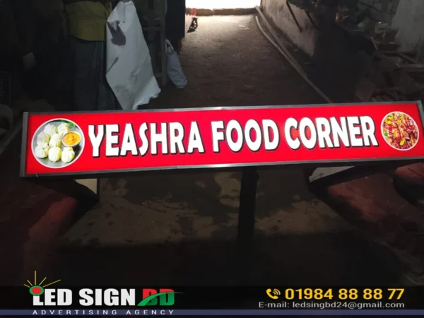 Lighting Sign Board for food corners