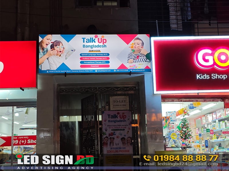 Modern LED Sign Board