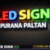 Lighting Signboards and Nameplate for Restaurant