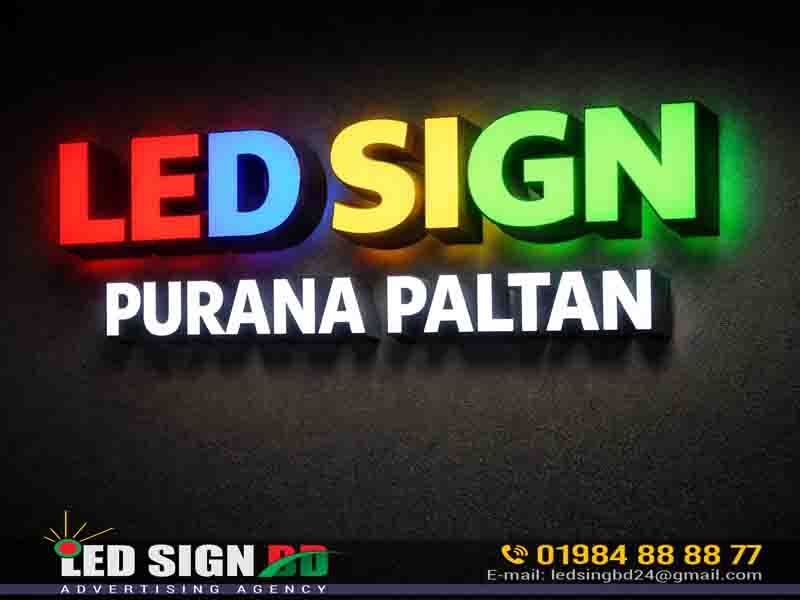 Lighting Signboards and Nameplate for Restaurant