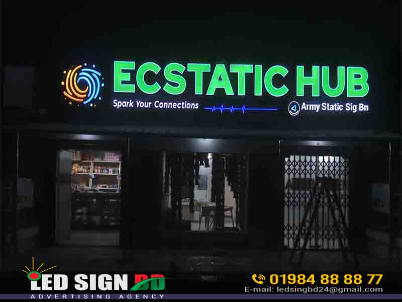 Acrylic Lighting Logo Nameplate