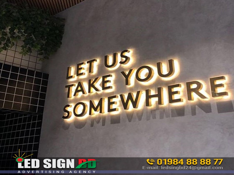 Digital sign board in Dhaka